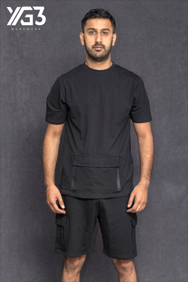 Mens shortset boycott mercy black