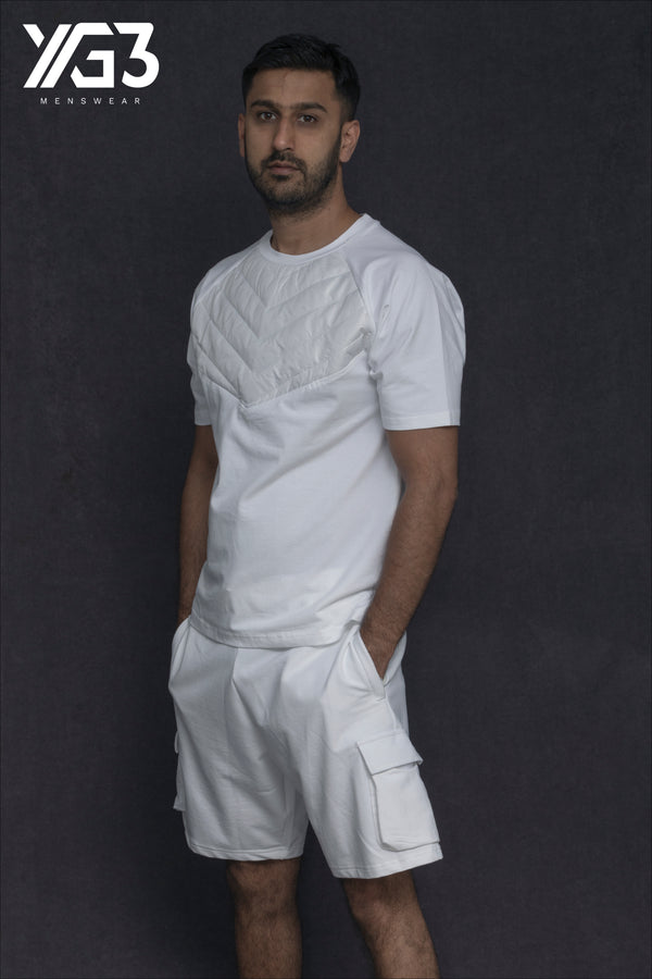 Mens shortset wak champ boycott white