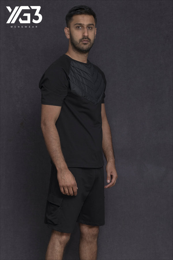 Mens shortset wak champ boycott black