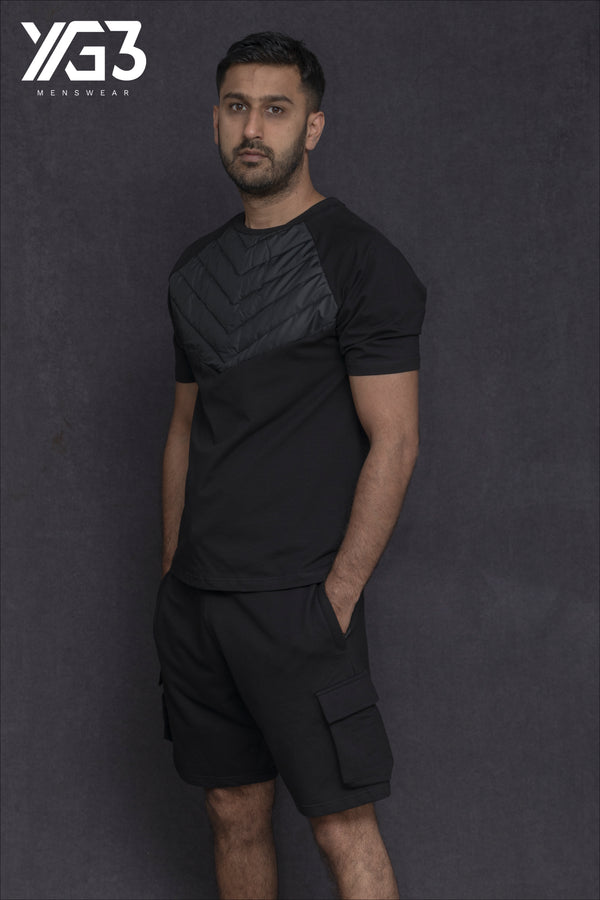 Mens shortset wak champ boycott black