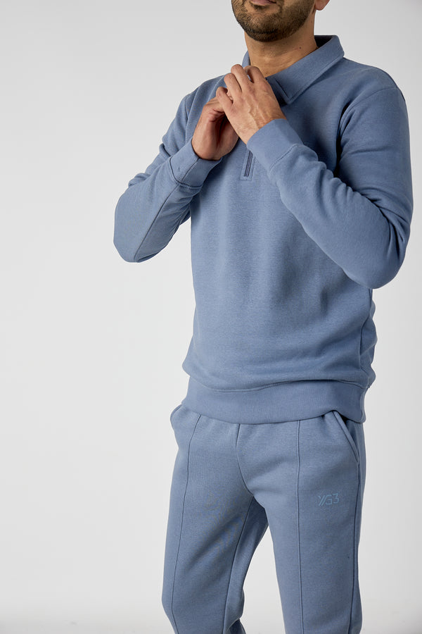 Mens/boys half zipper collar tracksuit (yg3)