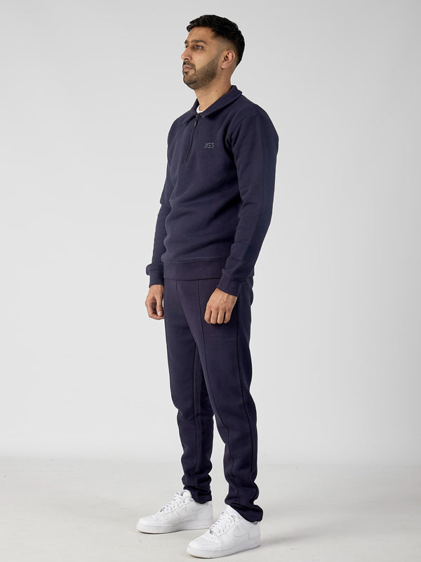 Mens/boys half zipper collar tracksuit (yg3)