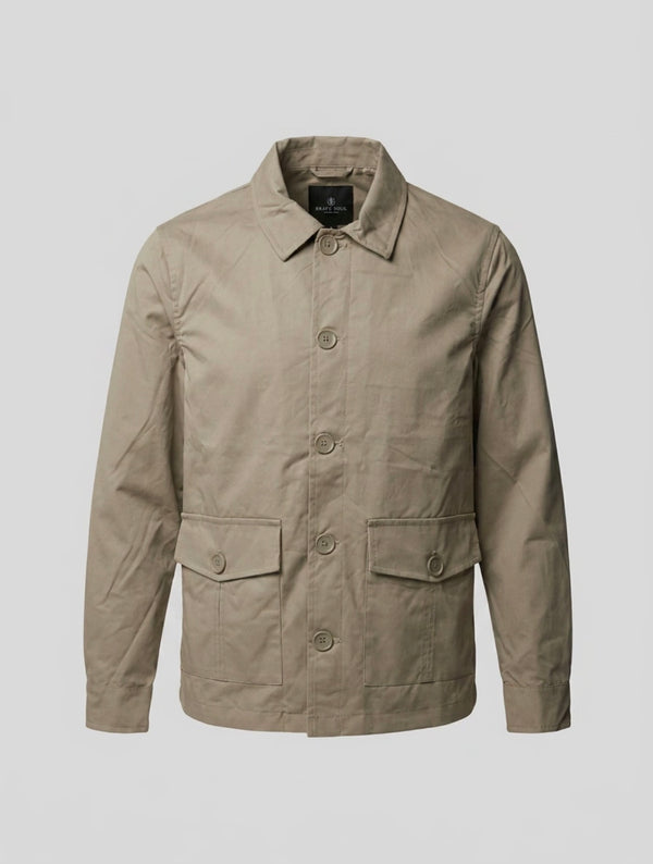 Brave Soul Country Taupe Jacket (MJK-COUNTRYTAUPE)