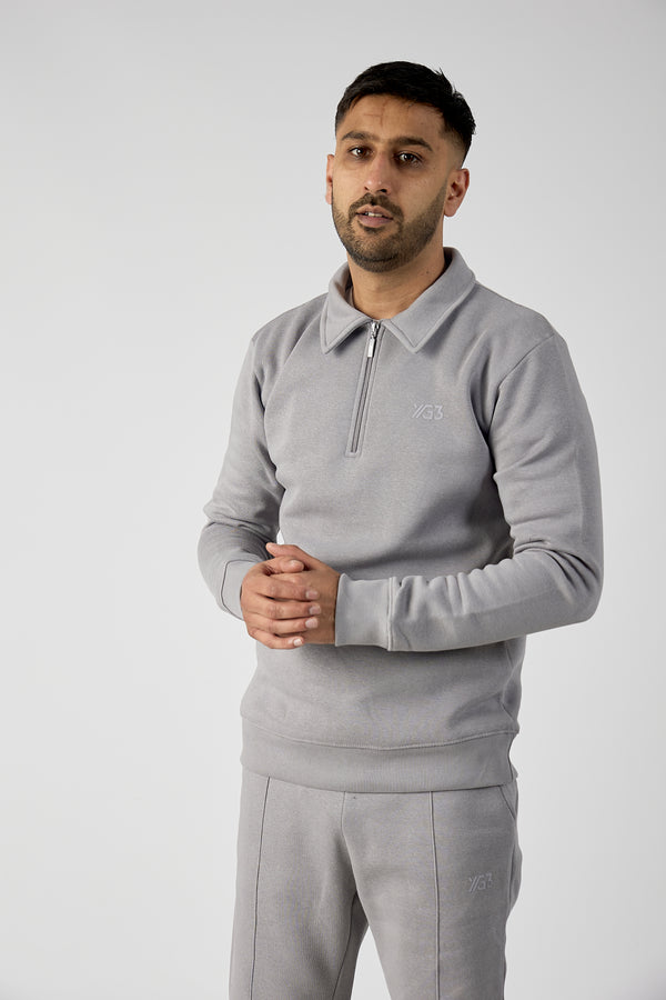 Mens/boys half zipper collar tracksuit (yg3)