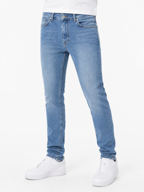 Men’s Light Blue Slim Fit Jeans (817)