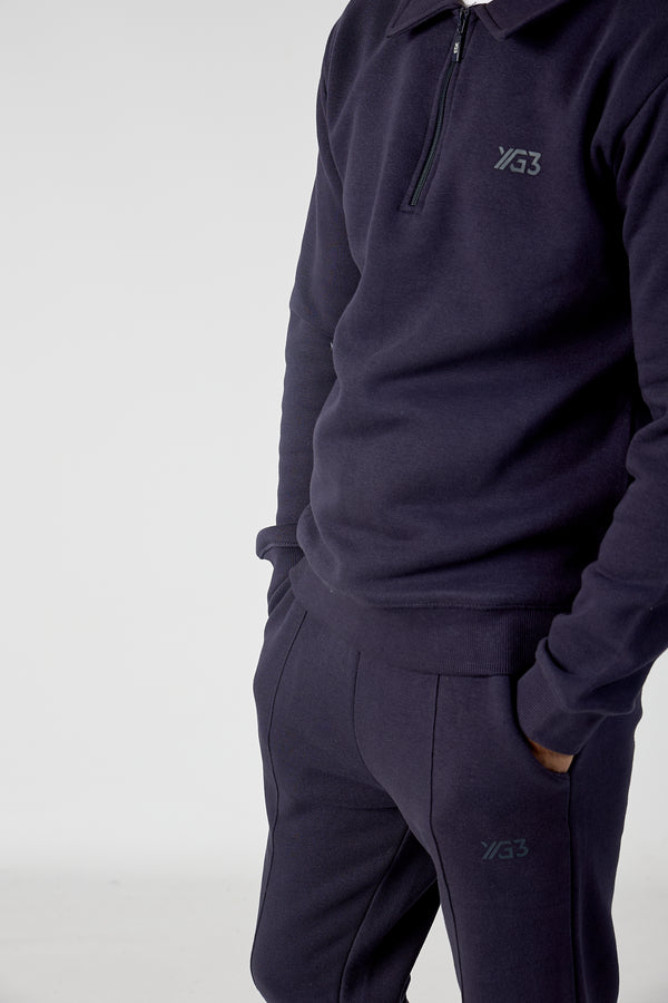 Mens/boys half zipper collar tracksuit (yg3)