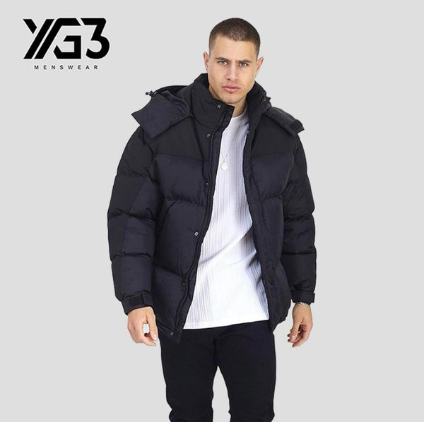 Black mens outlet bubble coat