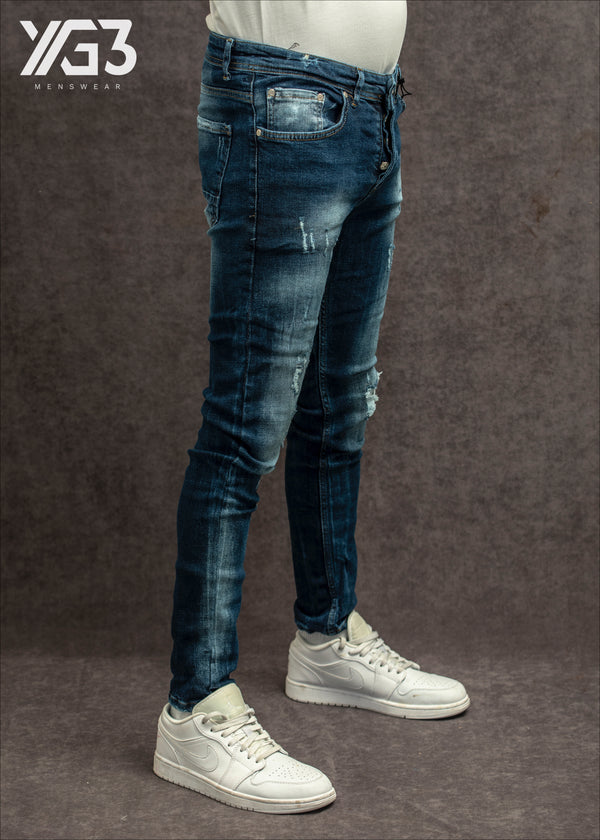 Mens slim fit stretch jeans (635)