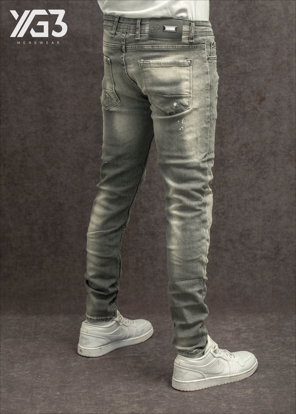 Mens slim fit stretch jeans (703)