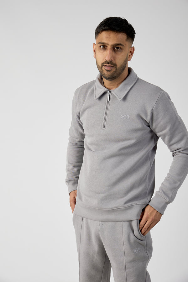Mens/boys half zipper collar tracksuit (yg3)
