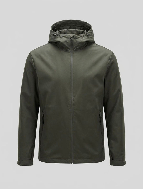 Brave Soul Catani Khaki Hooded Jacket (CATANIAKH)