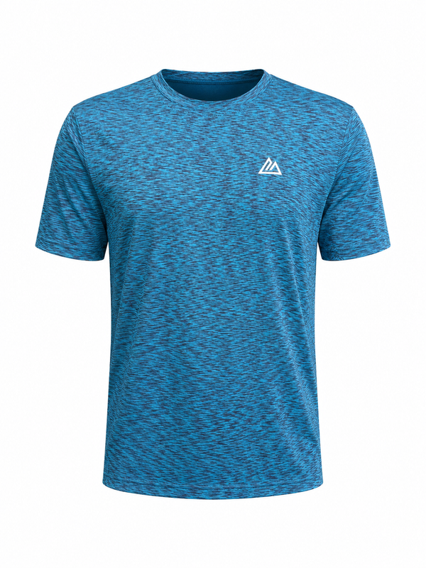 Mountain Wear Performance Short Set-Blue Marl