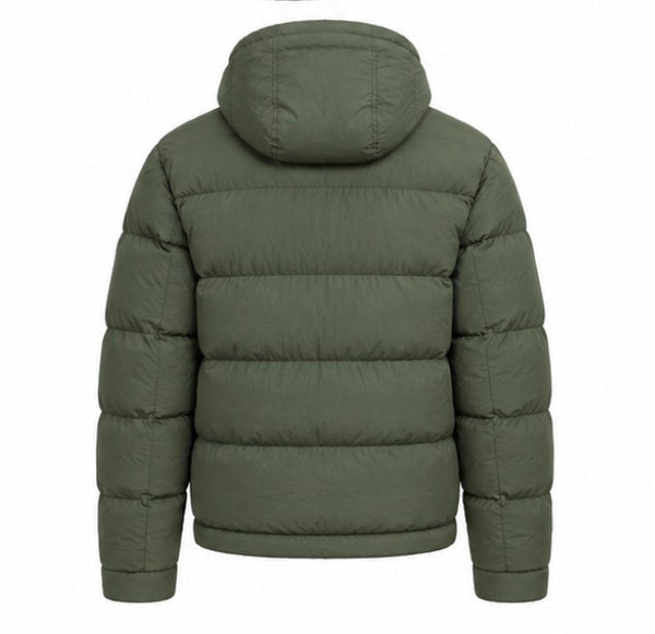 Olive Puffer Jacket (9905)