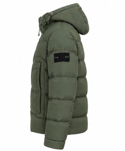 Olive Puffer Jacket (9905)