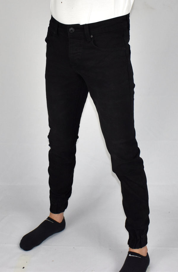 Mens jeans slim fit cuffed 3164 (b)