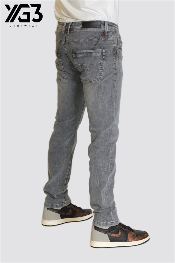 Mens regular fit jeans stretch (11118)