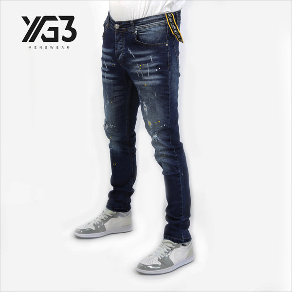 Mens slim fit stretch jeans (006) G