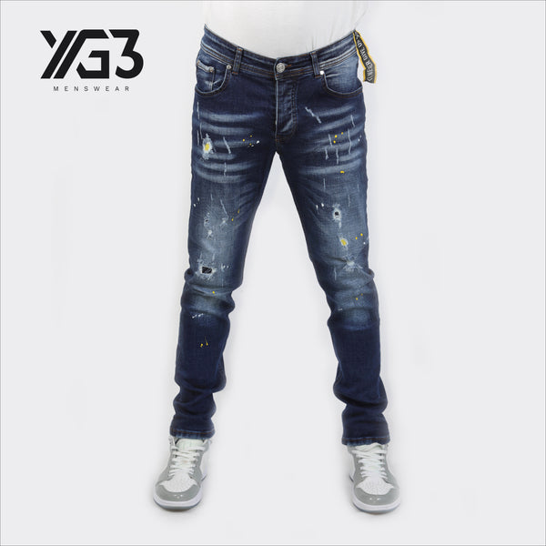 Mens slim fit stretch jeans (006) G