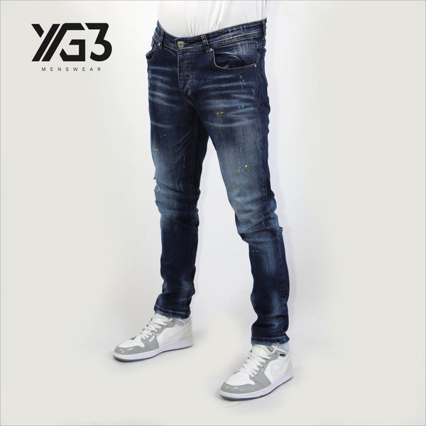 Mens slim fit stretch jeans (008) G