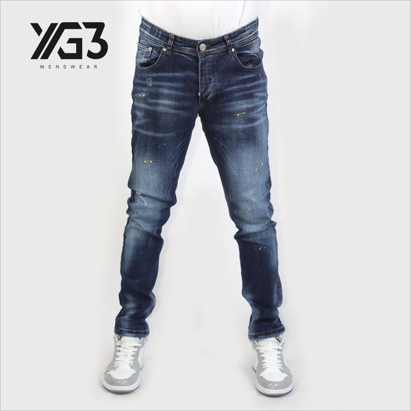 Mens slim fit stretch jeans (008) G