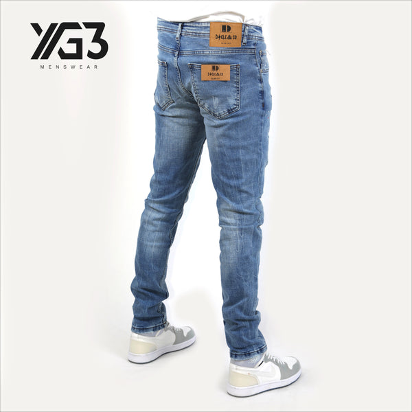 Mens slim fit stretch jeans (023) (G)