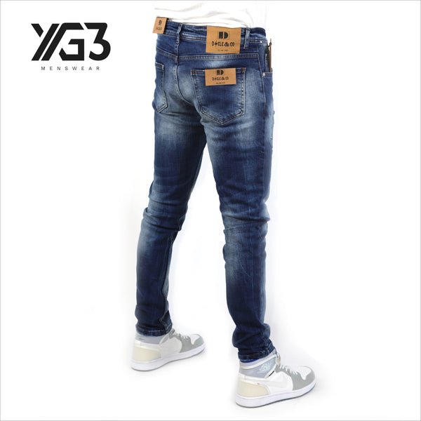 Mens slim fit stretch jeans (027). (D)