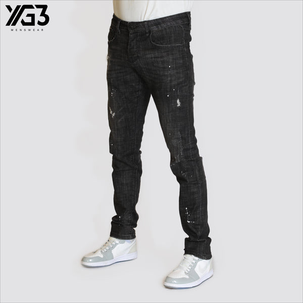 Mens slim fit stretch jeans (3069) A