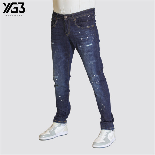 Mens slim fit stretch jeans (3070) A