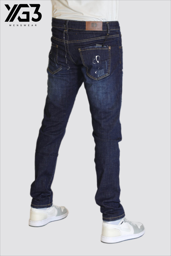 Mens slim fit stretch jeans (3070) A