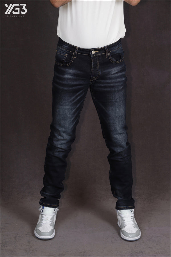 MENS slim fit jeans stretch dk-8835