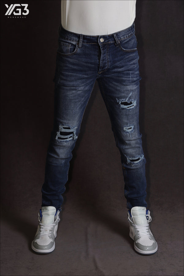 Mens jeans slim fit stretch DK8780 (F)