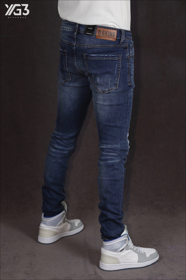 Mens jeans slim fit stretch DK8780 (F)