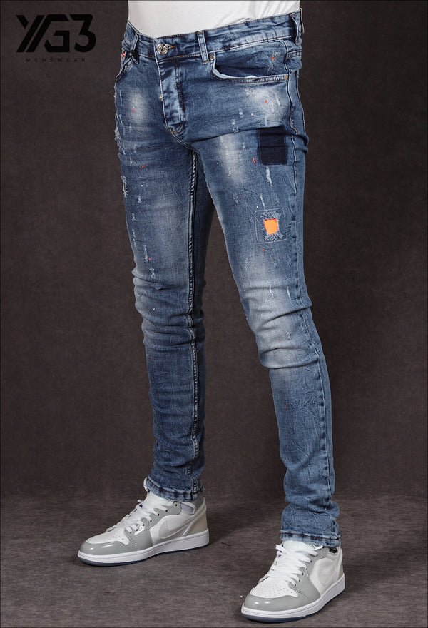 MENS JEANS SLIM FIT STRETCH 5301A (A)