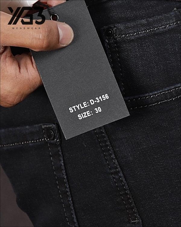 MENS JEANS SLIM FIT STRETCH BLACK 3156 (A)