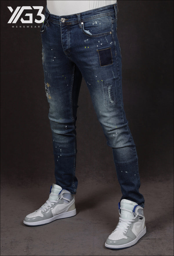 MENS JEANS SLIM FIT STRETCH 5911A (F)