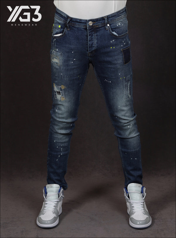 MENS JEANS SLIM FIT STRETCH 5911A (F)