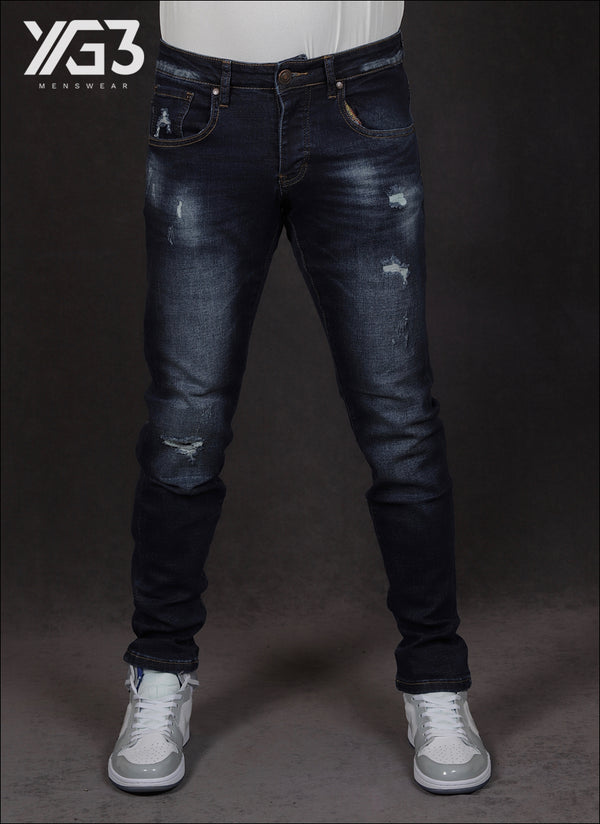 MENS JEANS SLIM FIT STRETCH 3036 (D)